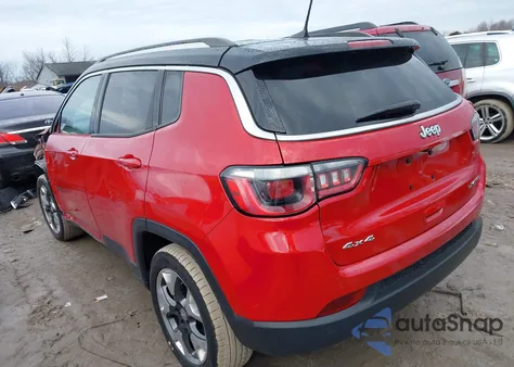 2018 Jeep Compass Limited 4X4 from USA, damaged, VIN 3C4NJDCBXJT360386